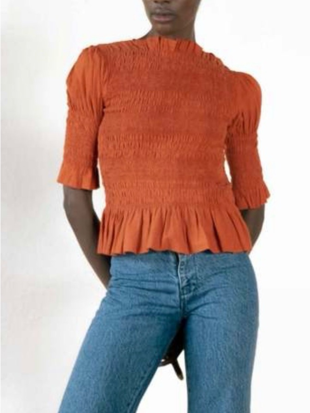 Maria Stanley Ferne Reversible Top in Yam